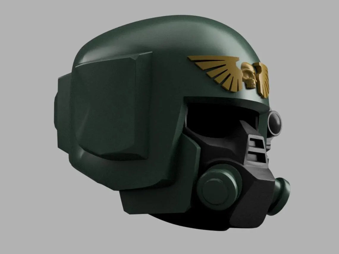 Cadian Imperial Guardsman Shock Trooper Helmet Cosplay Replica 1:1 Mask Version