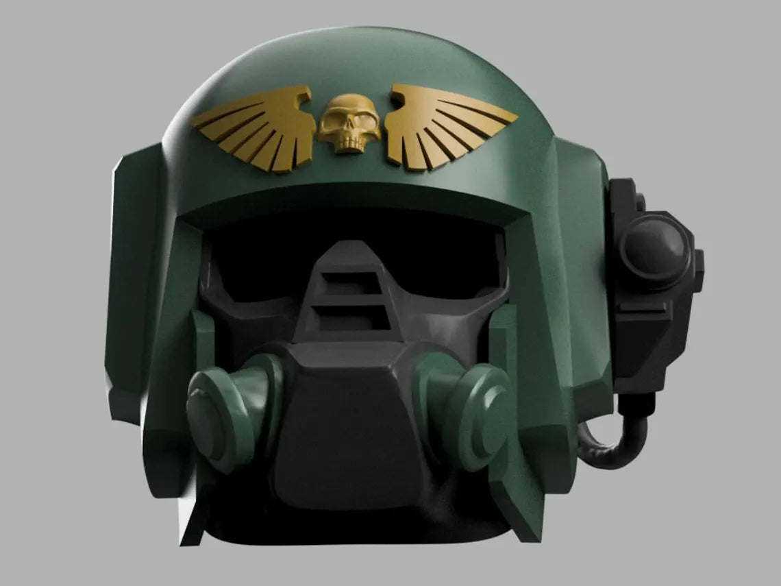 Cadian Imperial Guardsman Shock Trooper Helmet Cosplay Replica 1:1 Mask Version