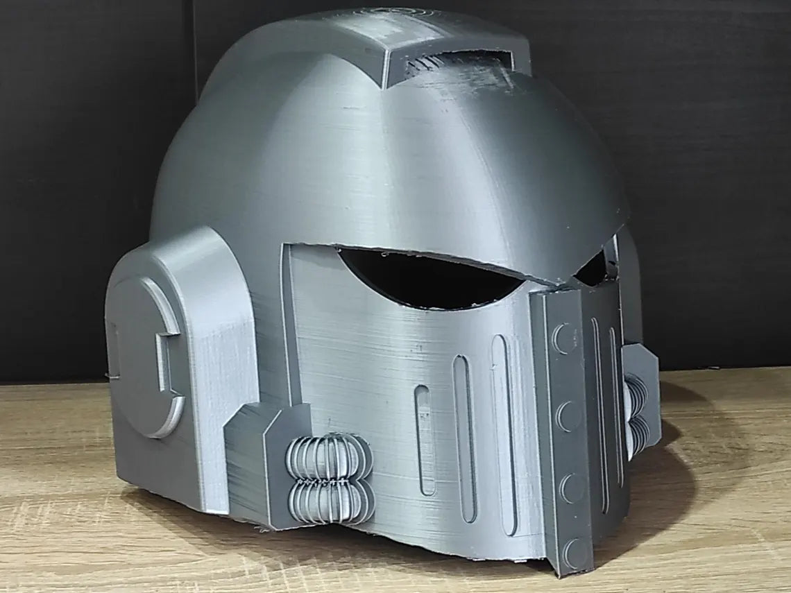 Iron Power Black Templars Veteran Space Marine Helmet MK III MK 3 Helmet Cosplay 1:1