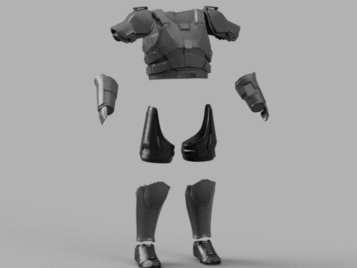 Helldivers 2 - AF-91 Field Chemist Armor DIY KIT Cosplay 1:1 scale