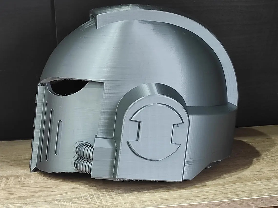 Iron Power Black Templars Veteran Space Marine Helmet MK III MK 3 Helmet Cosplay 1:1