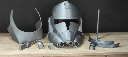 Captain Vaughn / Cody Season 7 Animated Clone Trooper Helmet TCW Phase 2 Star Wars Cosplay
