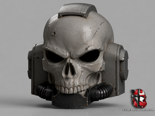 Executioners Death-Speaker Chaplain MK7 Space Marine Helmet 1:1 Cosplay Replica
