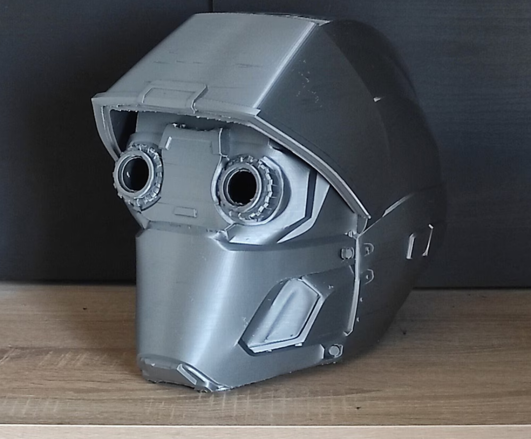 Helldivers 2 - SC-30 Trailblazer Scout Helmet DIY Kit Cosplay 1:1 scale