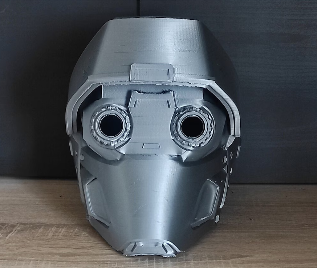 Helldivers 2 - SC-30 Trailblazer Scout Helmet DIY Kit Cosplay 1:1 scale