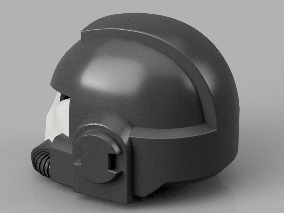 STL 3D Print Files Maximus Space Marine Helmet Horus MK IV MK 4 Helmet Cosplay 1:1 (kopia)