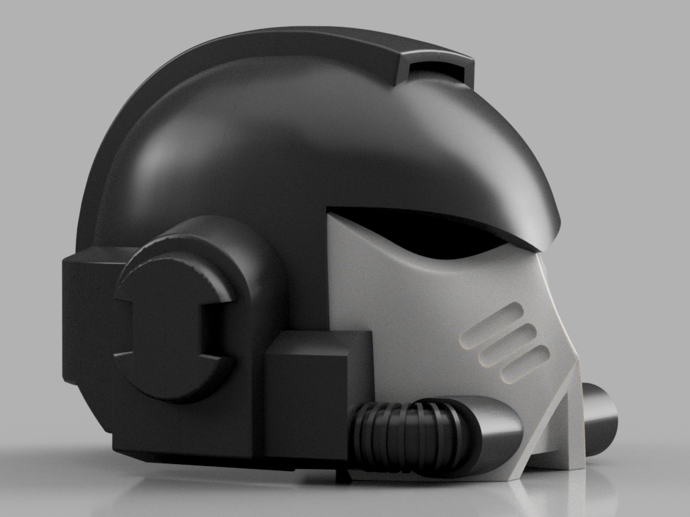 STL 3D Print Files Maximus Space Marine Helmet Horus MK IV MK 4 Helmet Cosplay 1:1 (kopia)